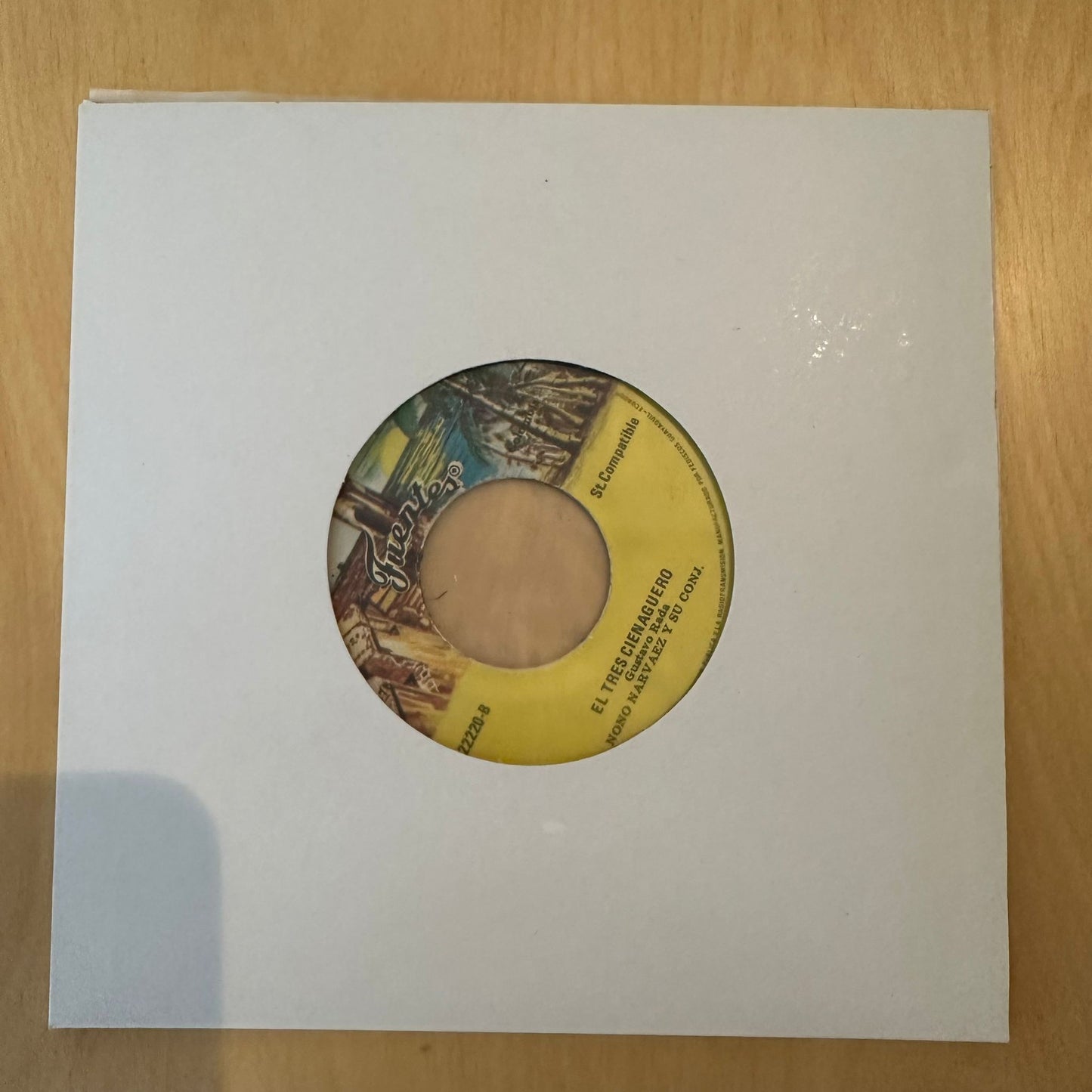 Los Sabaneros, Nono Narváez Y Su Conjunto - La Porra Caimanera / El Tres Cienaguero  7"