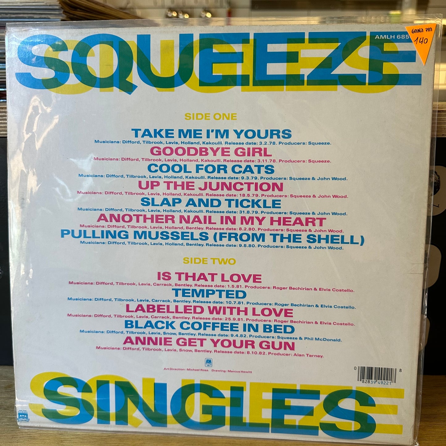 squeeze - singles