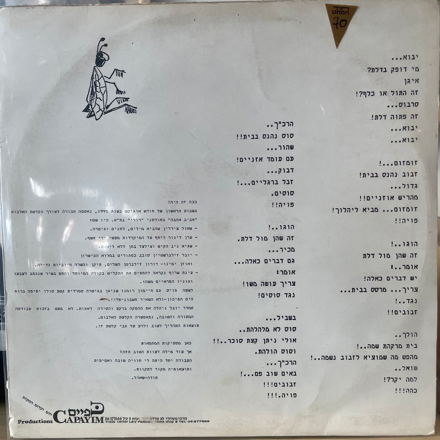 שאול צירלין - שיר בית הונגרי