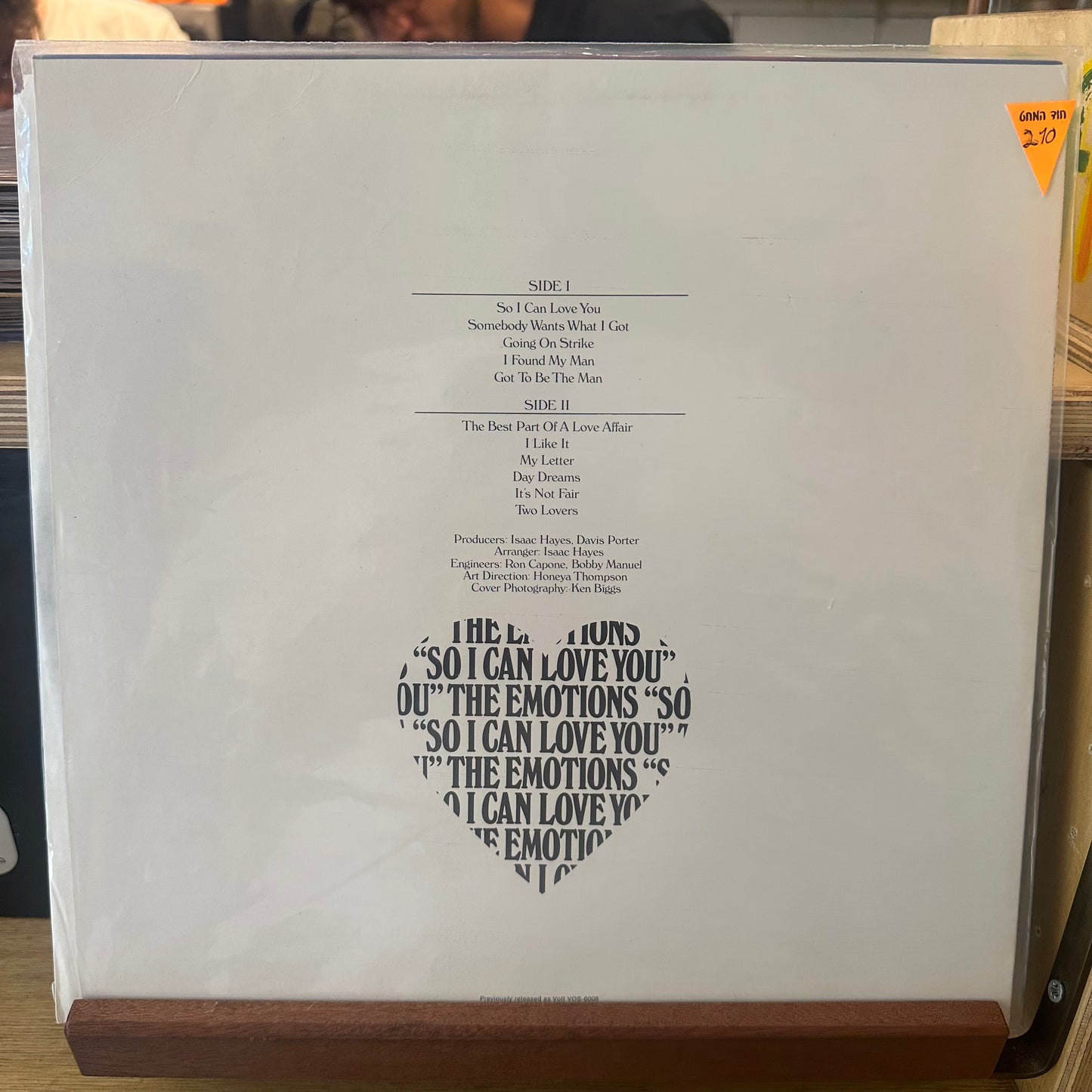 The emotions - so I can love you