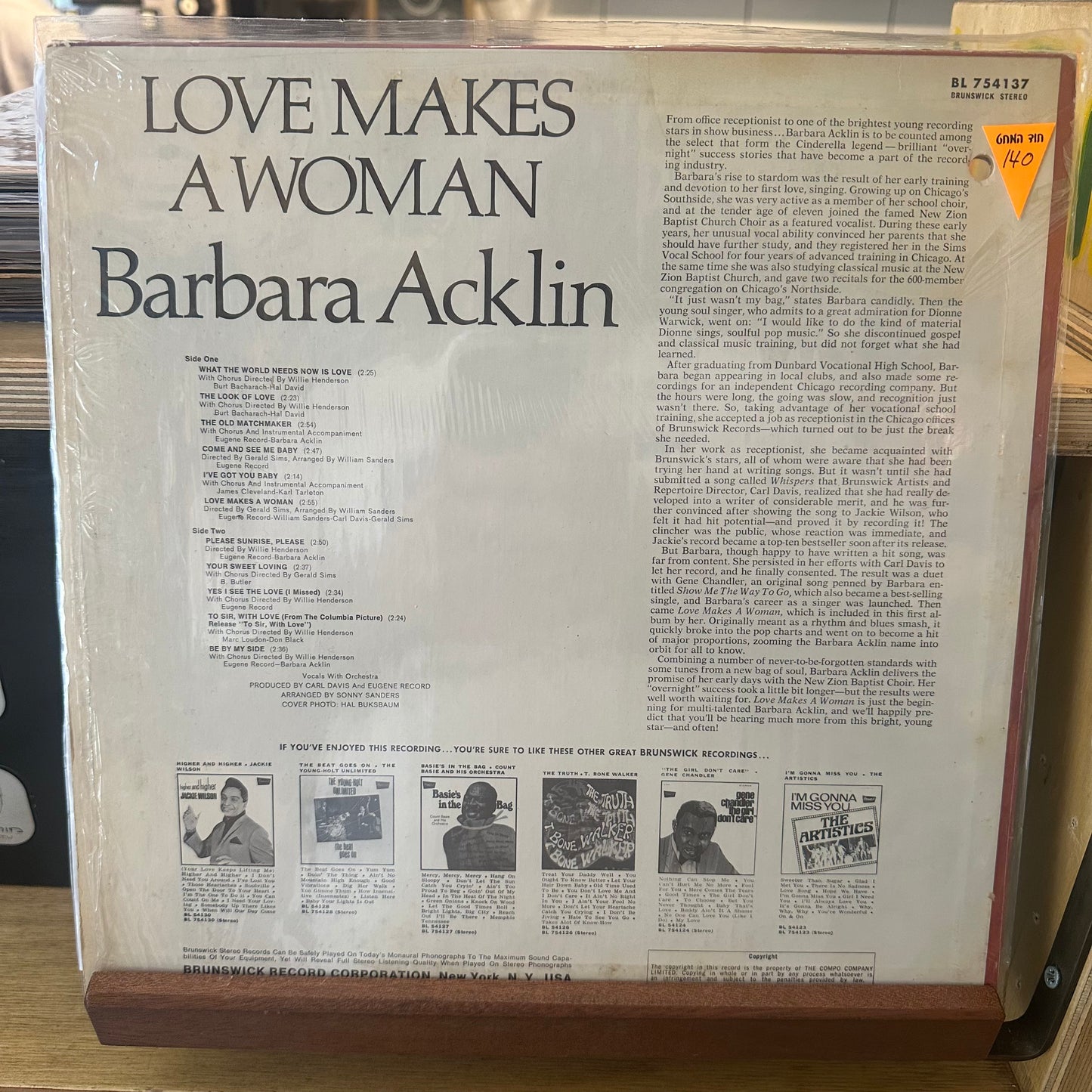 Barbara Acklin  - love makes a woman