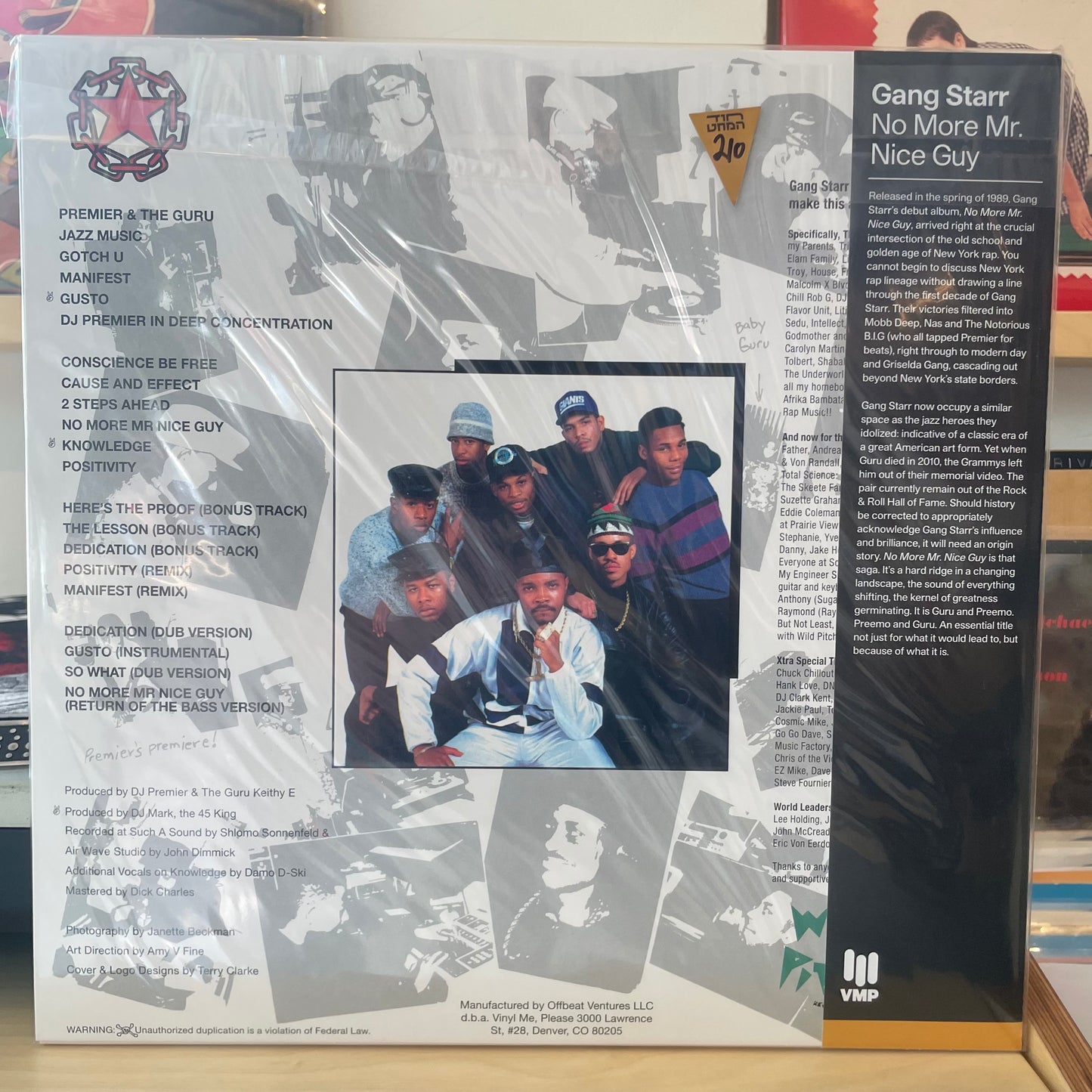 Gang Starr - No More Mr. Nice Guy