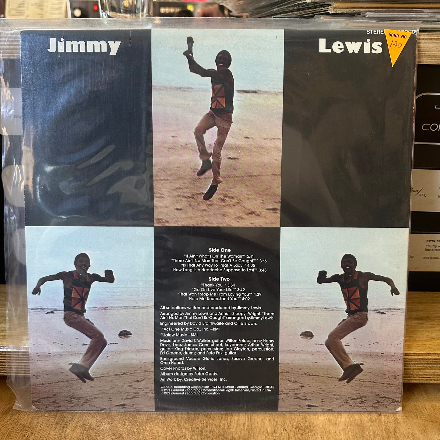 Jimmy Lewis - totally involved