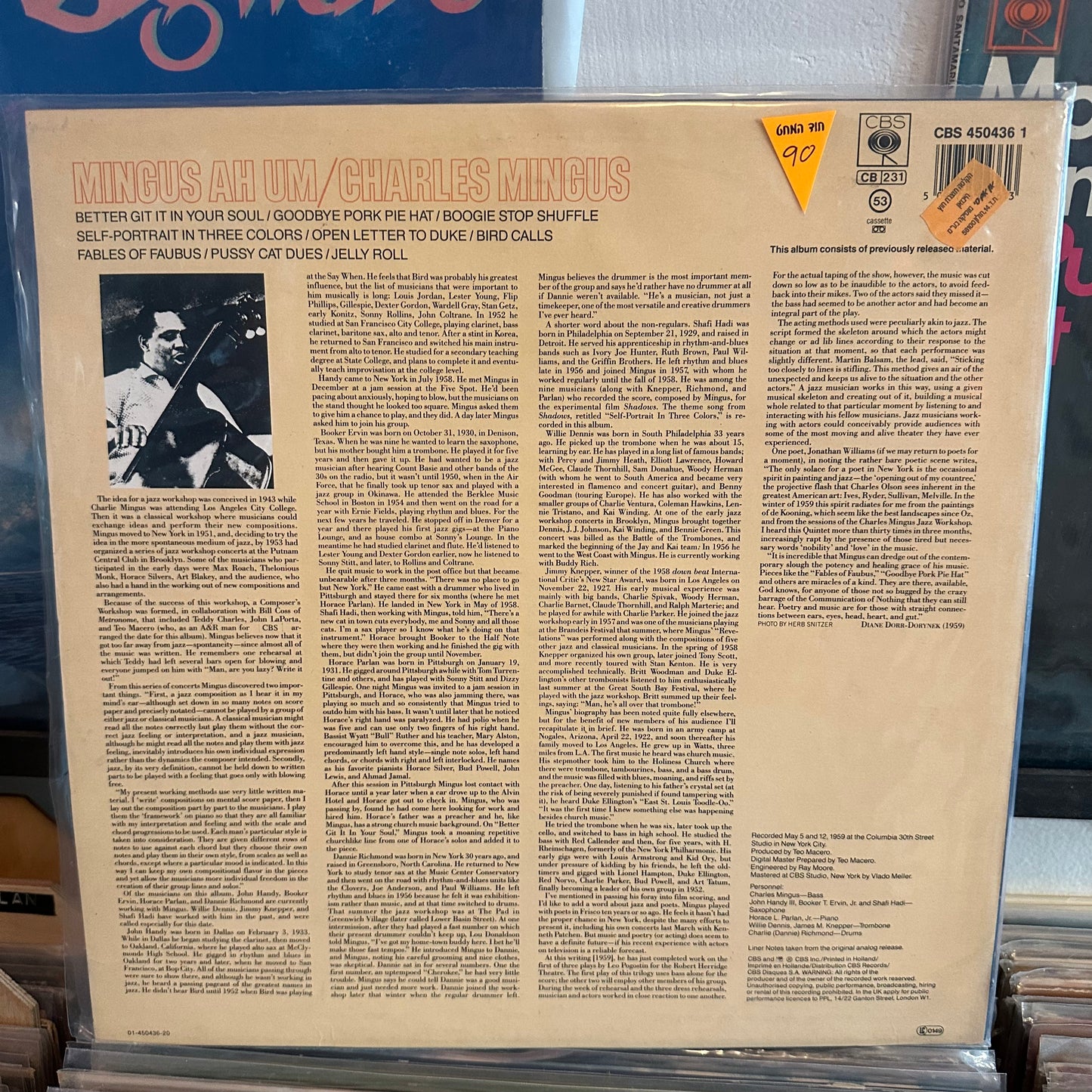 Charles Mingus - Mingus ah um