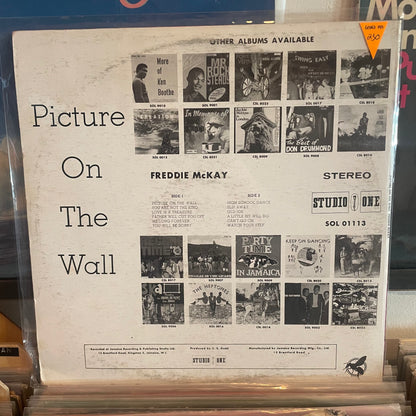 Freddie McKay - picture on the wall
