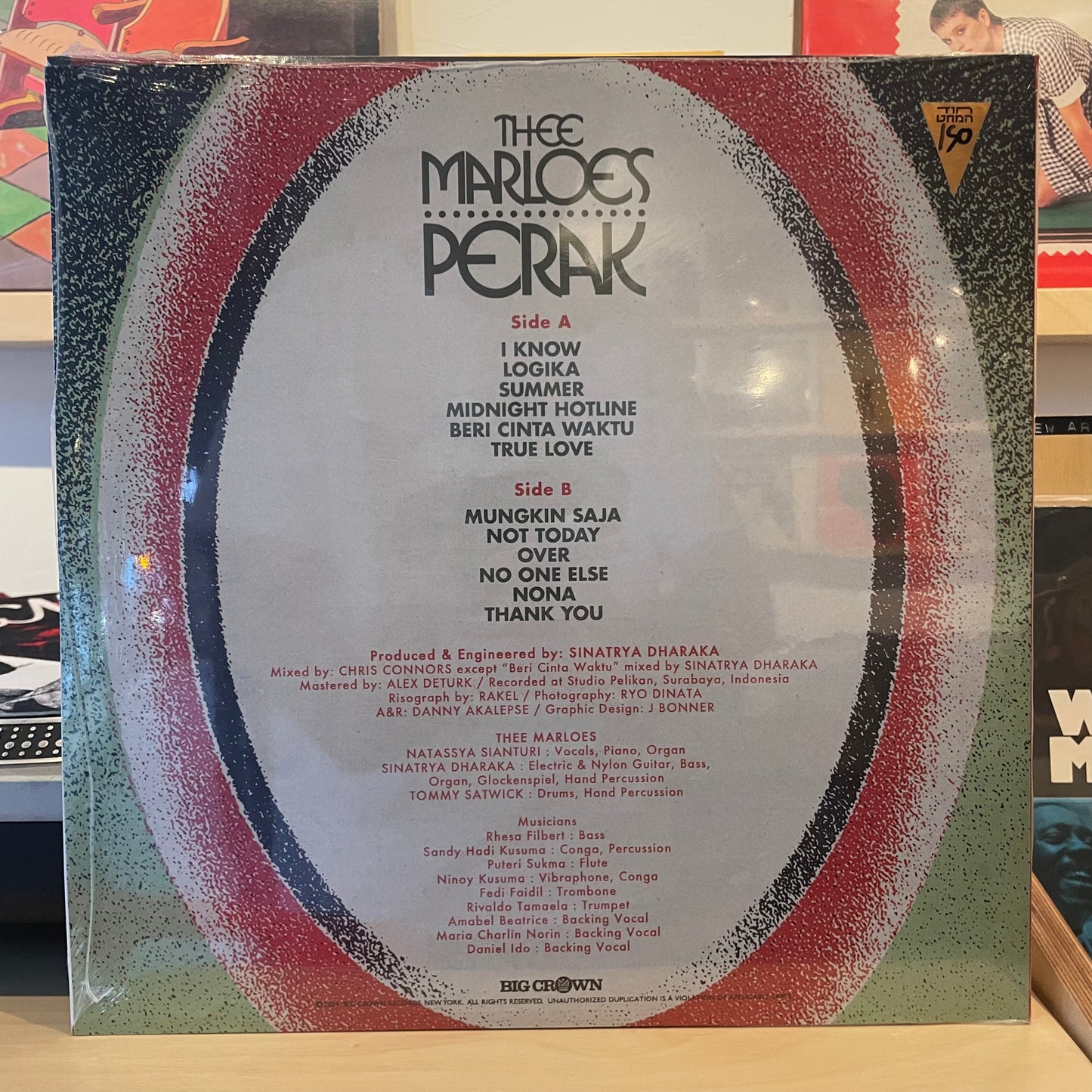 Thee Marloes - Perak