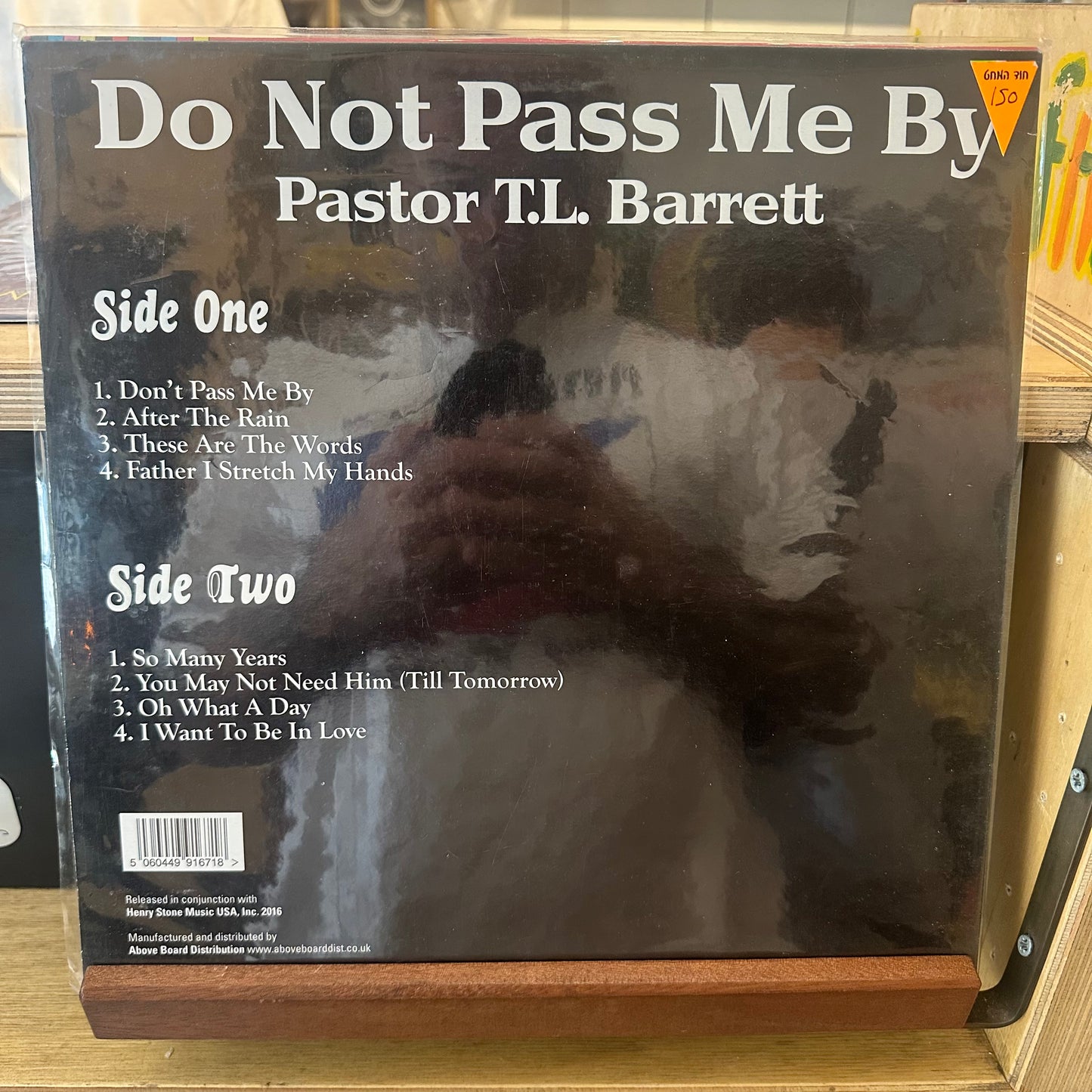 Pastor t.l Barrett - do not pass me by