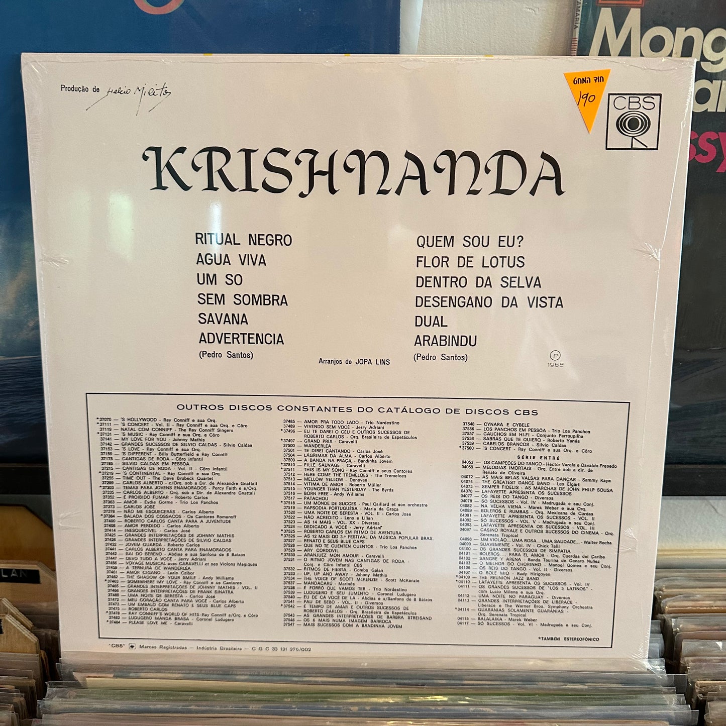 Pedro Santos - Krishnanda