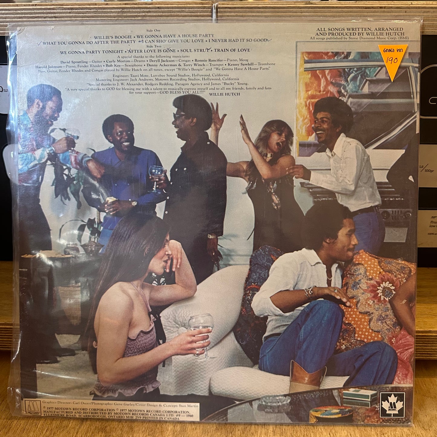 Willie hutch - havin’ a house party