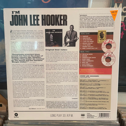 John Lee hooker - I’m John Lee hooker