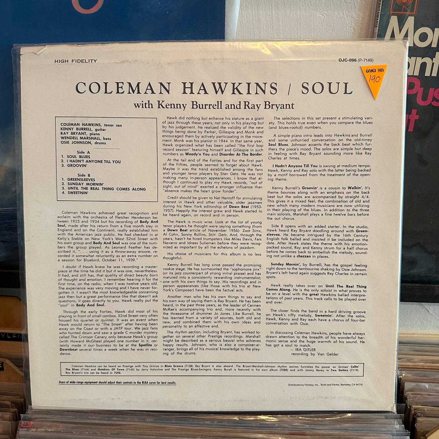 Coleman Hawkins - soul