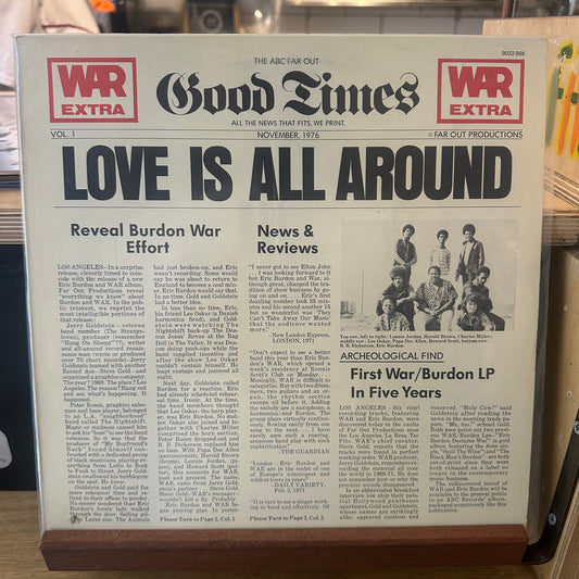 War - love is all around