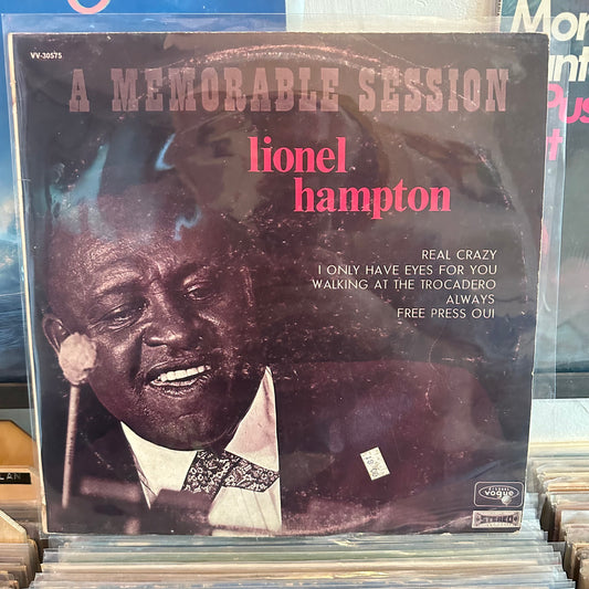 Lionel Hampton - a memorable session