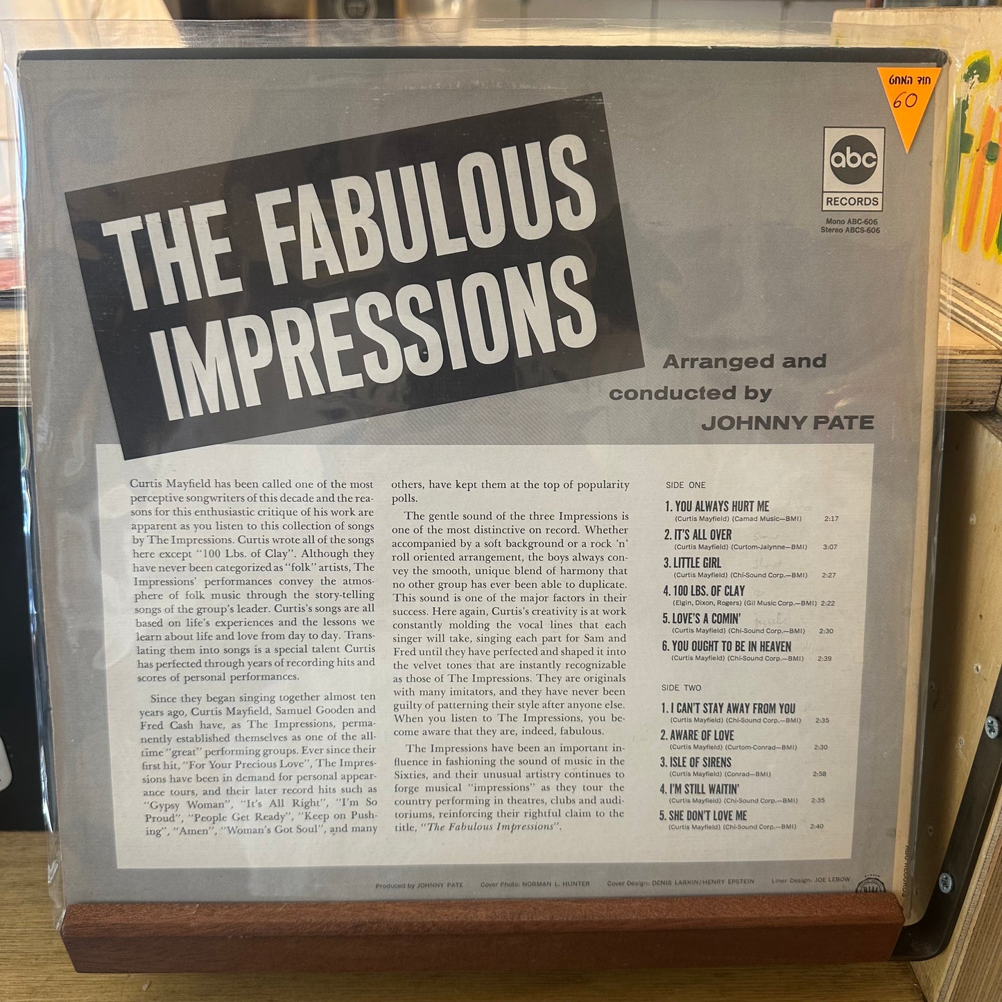 The fabulous impressions - arranged and conducted by Johnny pate