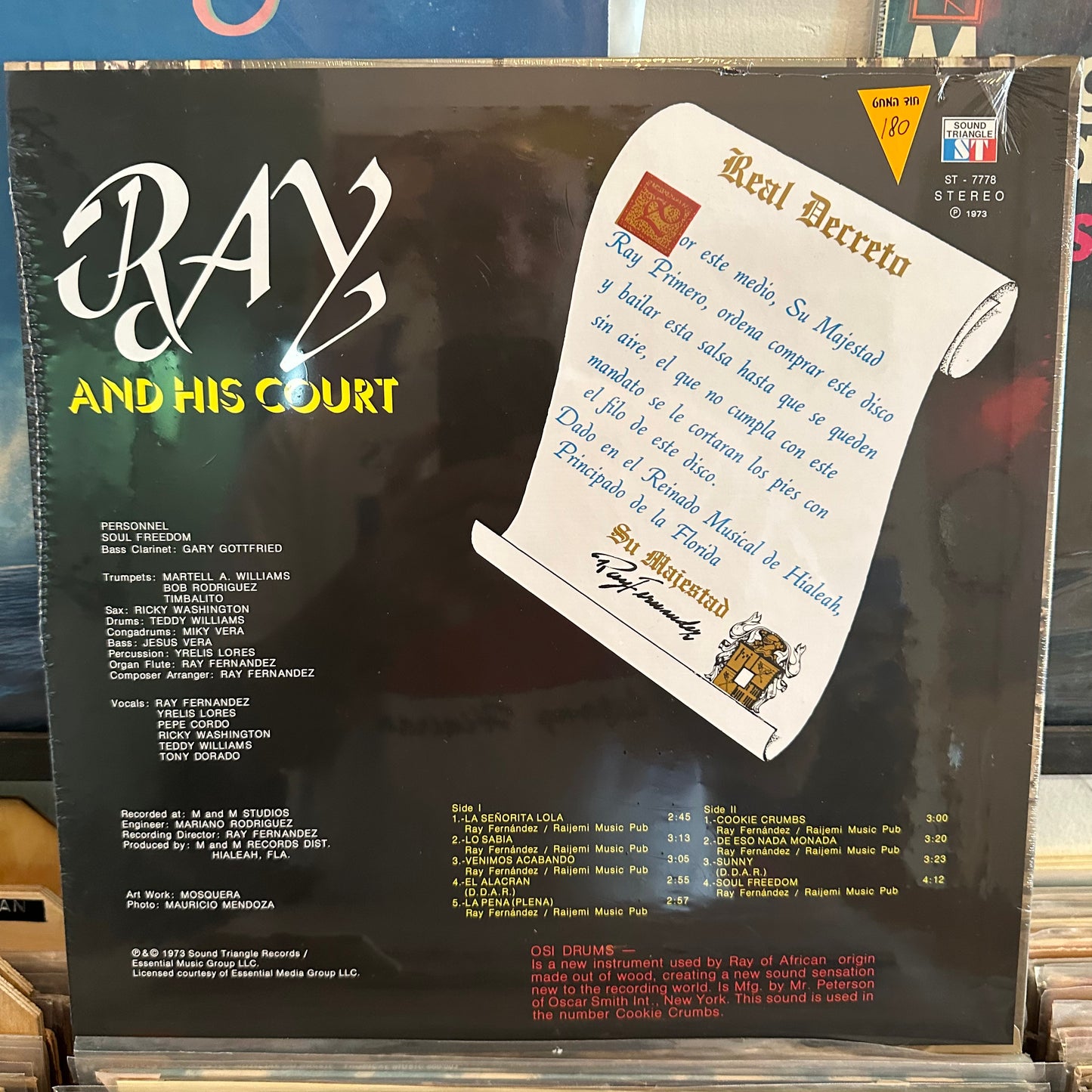 Ray And His Court - Ray And His Court (cookie crumbs)