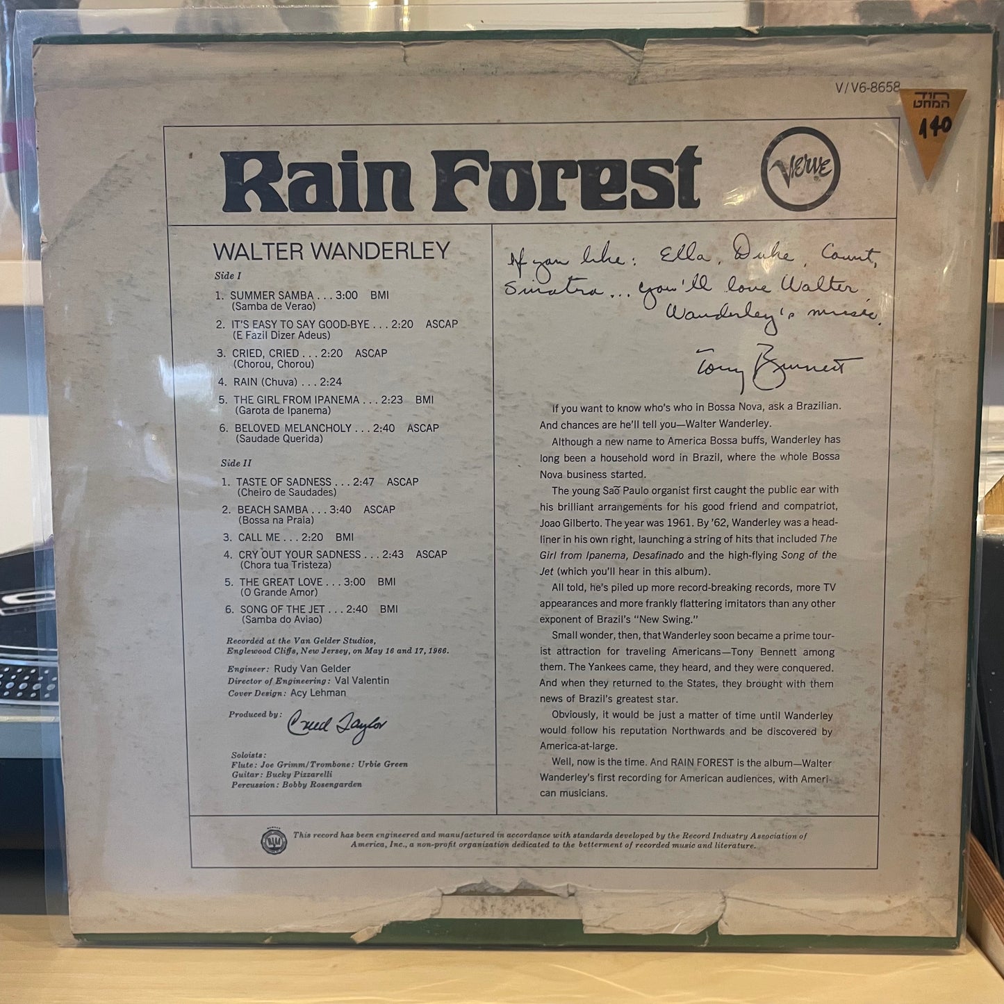 Walter Wanderley - Rain Forest