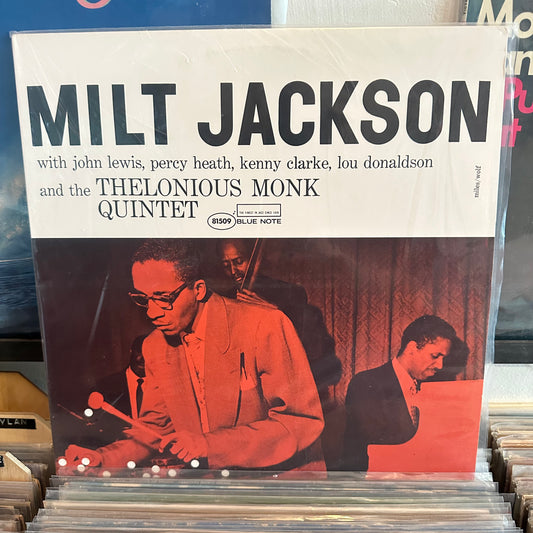 Milt Jackson - with John Lewis, Percy heath, Kenny Clarke, Lou Donaldson and the Thelonious monk quintet