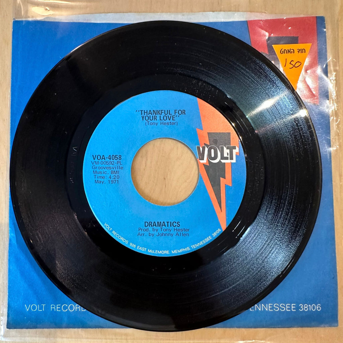 Dramatics* - Whatcha See Is Whatcha Get / Thankful For Your Love 7