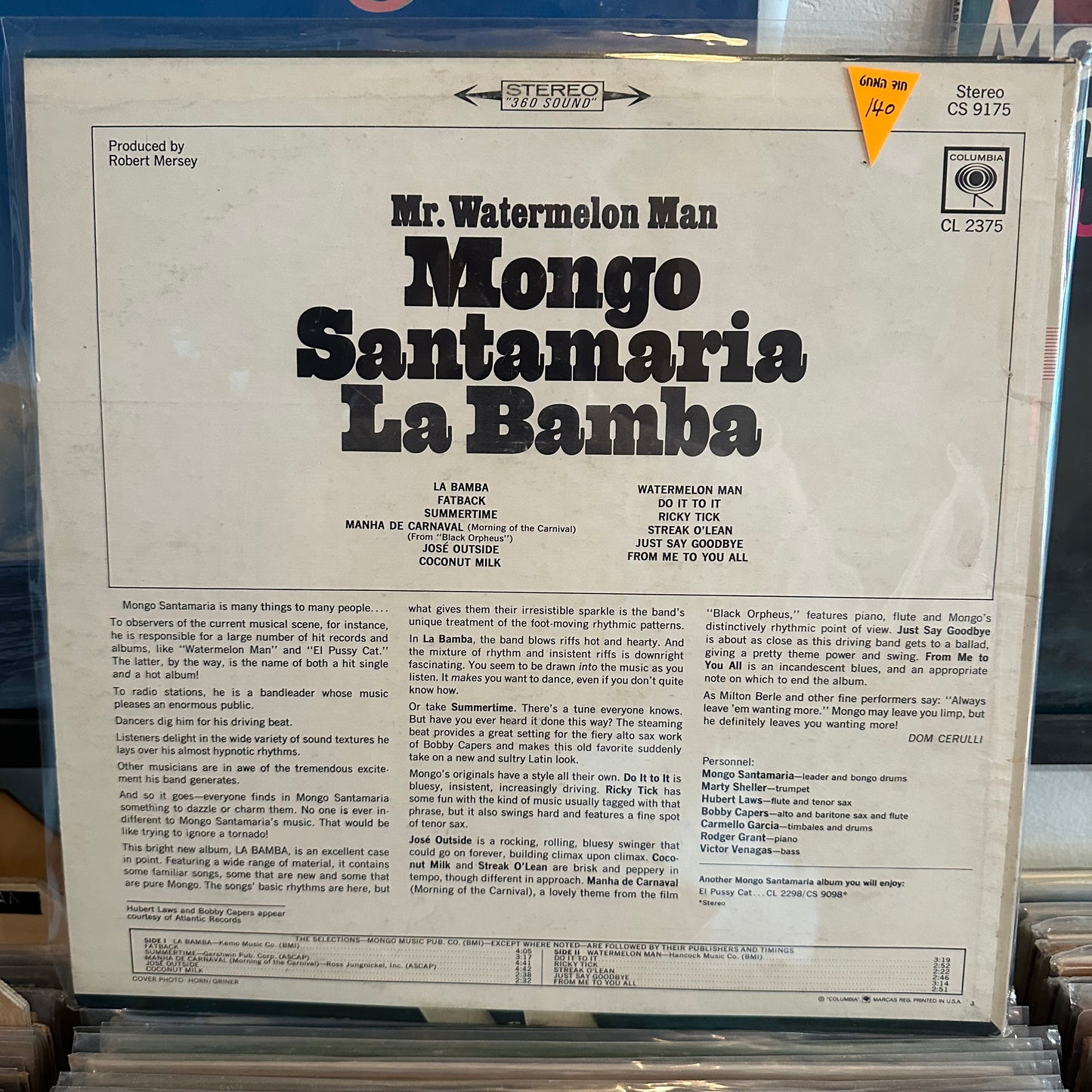 Mongo santamaria - la bamba