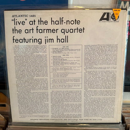 The art farmer quartet - live at half note
