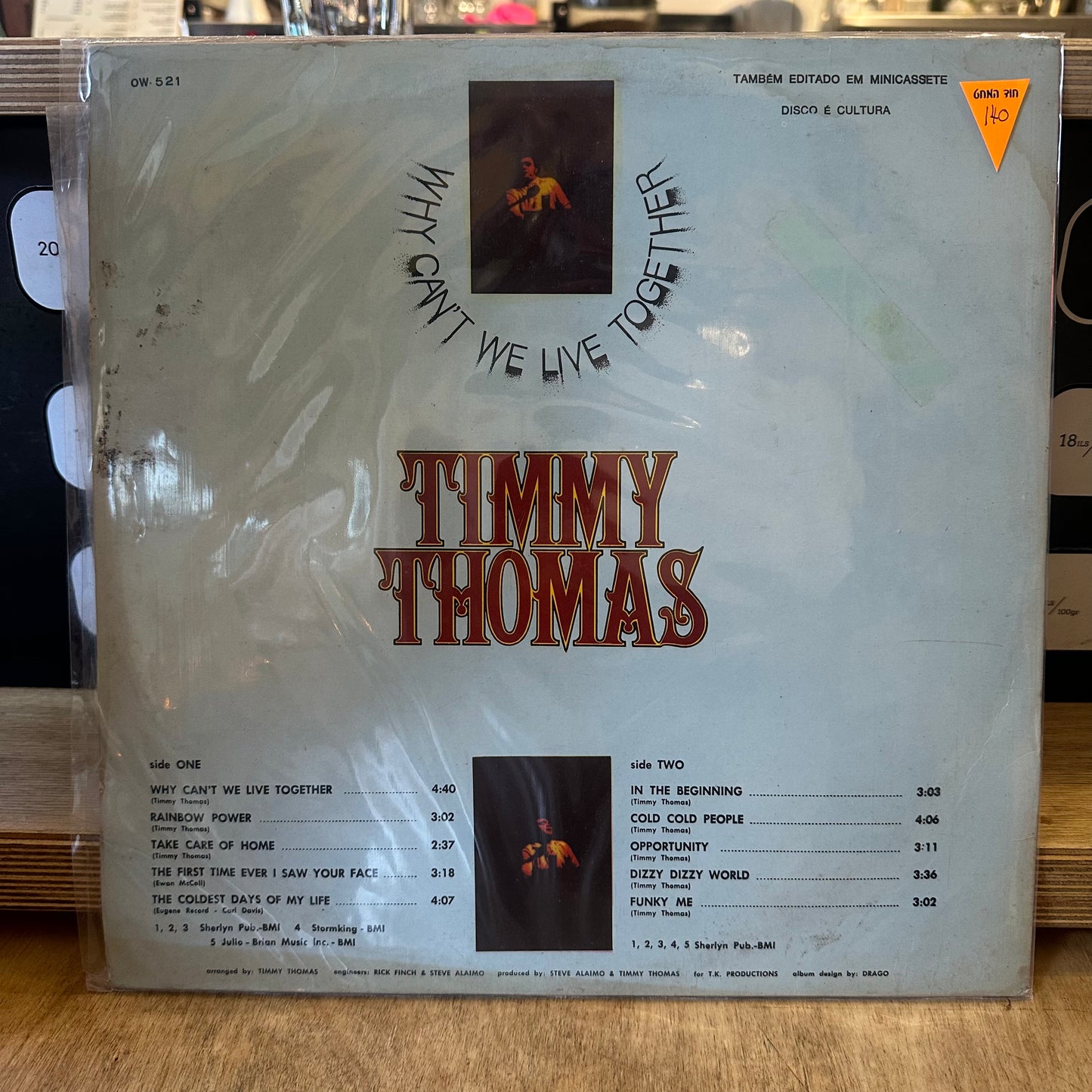 Timmy Thomas - why can’t we live together