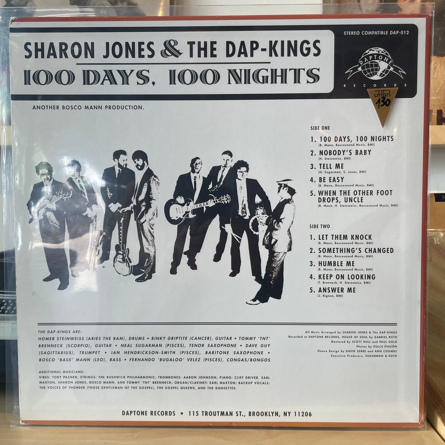 Sharon Jones & The Dap-Kings - 100 Days, 100 Nights