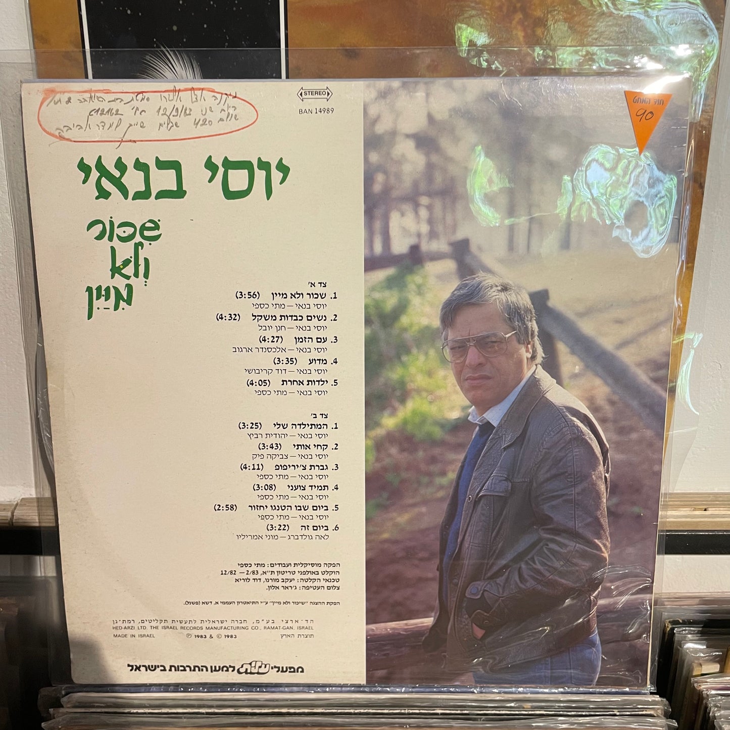יוסי בנאי  - שכור ולא מיין