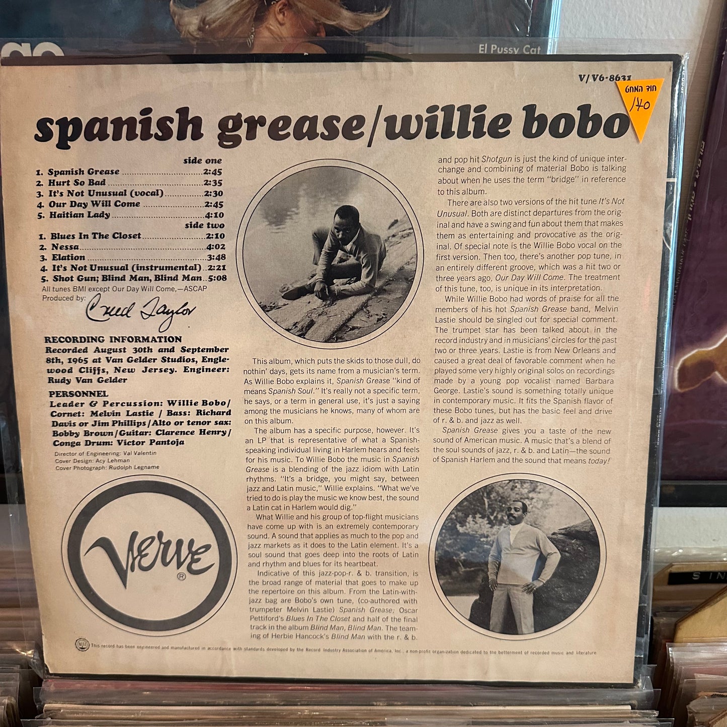Willie bobo - Spanish grease