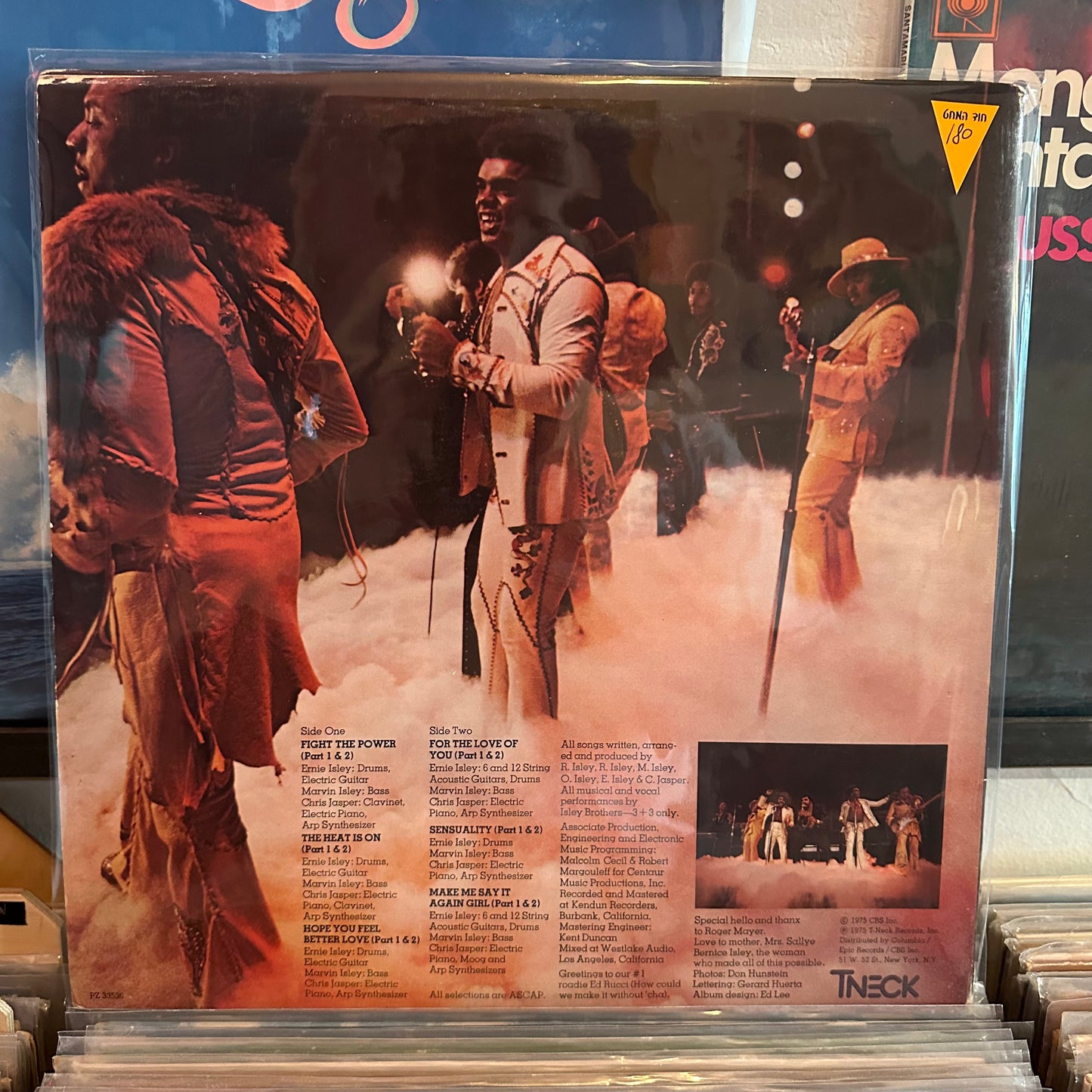 The Isley brothers - the heat is on