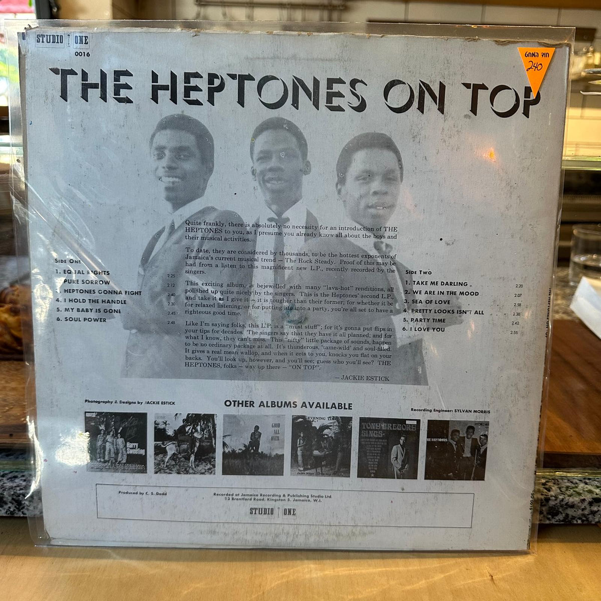 The Heptones - on top