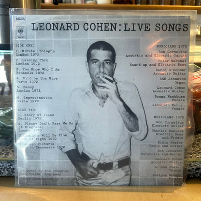 Leonard Cohen - Live Songs