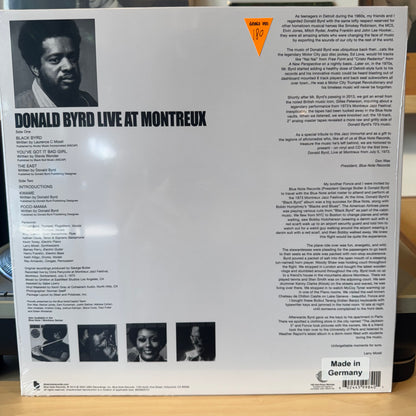 Donald Byrd - Cookin' With Blue Note At Montreux