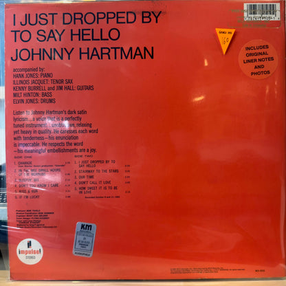 Johnny Hartman - I Just Dropped By To Say Hello
