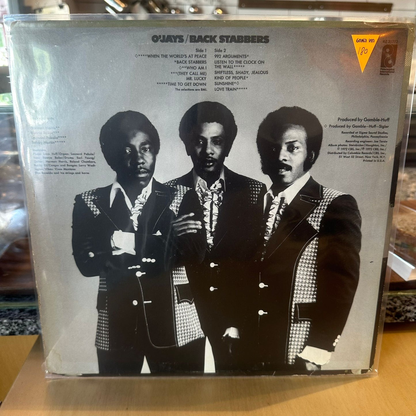 O'Jays* - Back Stabbers
