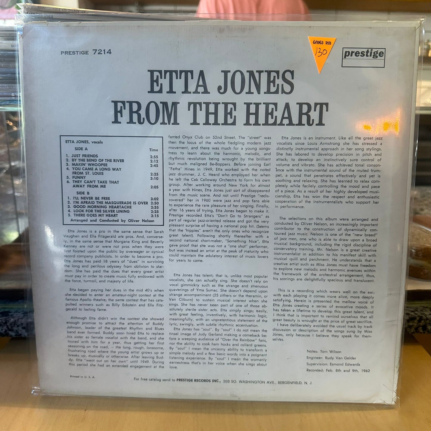 Etta Jones - From The Heart