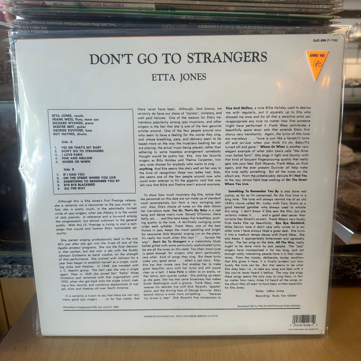 Etta Jones - Don't Go To Strangers