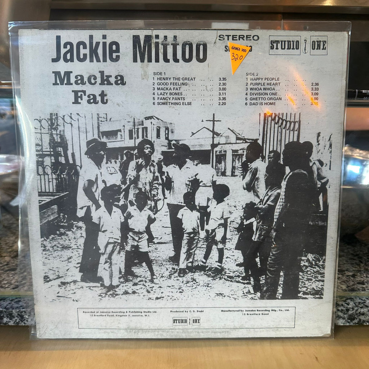 Jackie Mittoo - Macka Fat