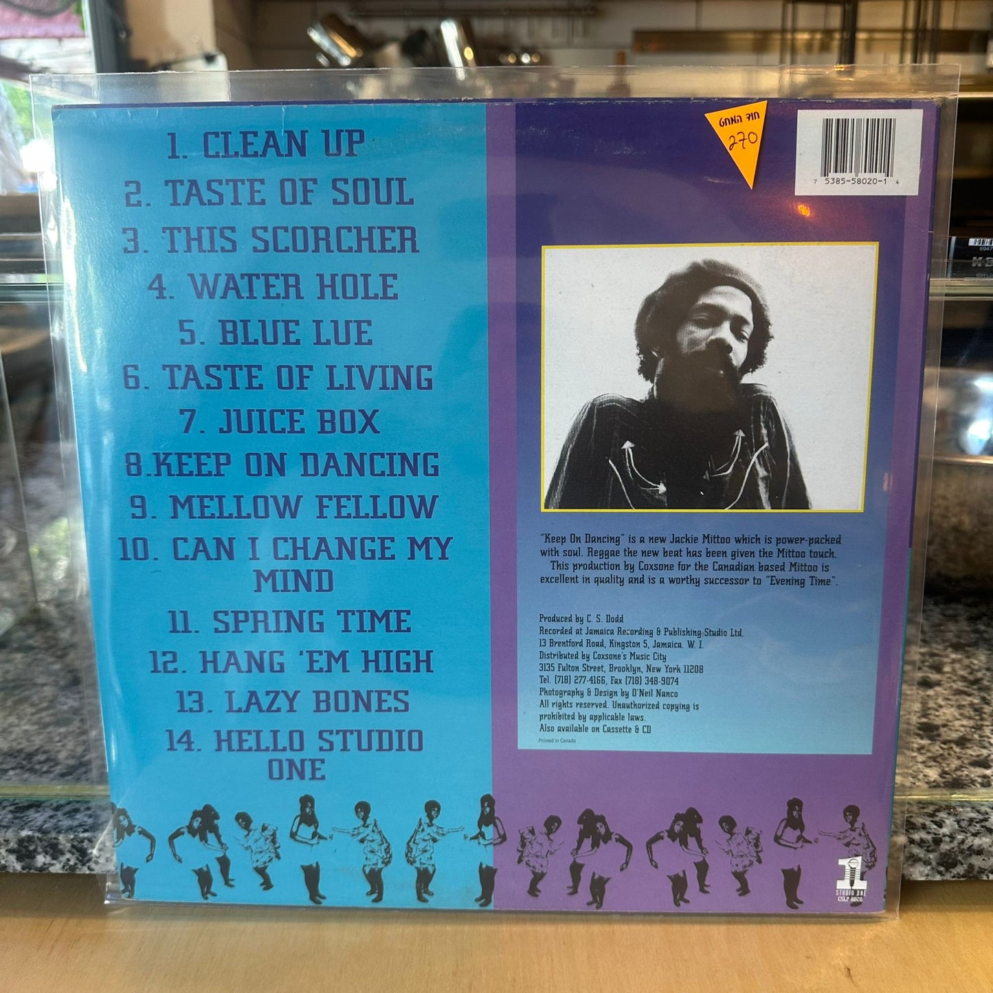 Jackie Mittoo - Keep On Dancing