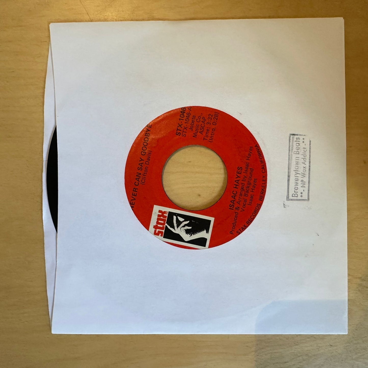 Isaac Hayes - Never Can Say Goodbye / I Stand Accused 7