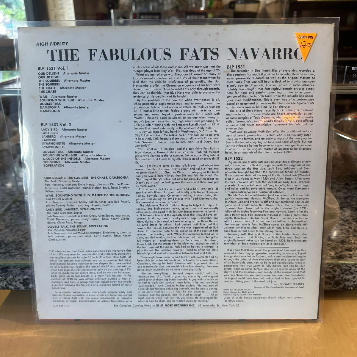 Fats Navarro - Fabulous Fats Navarro Volume 2