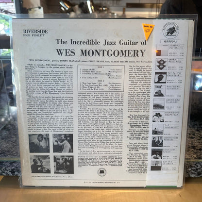Wes Montgomery - Incredible Jazz Guitar Of Wes Montgomery