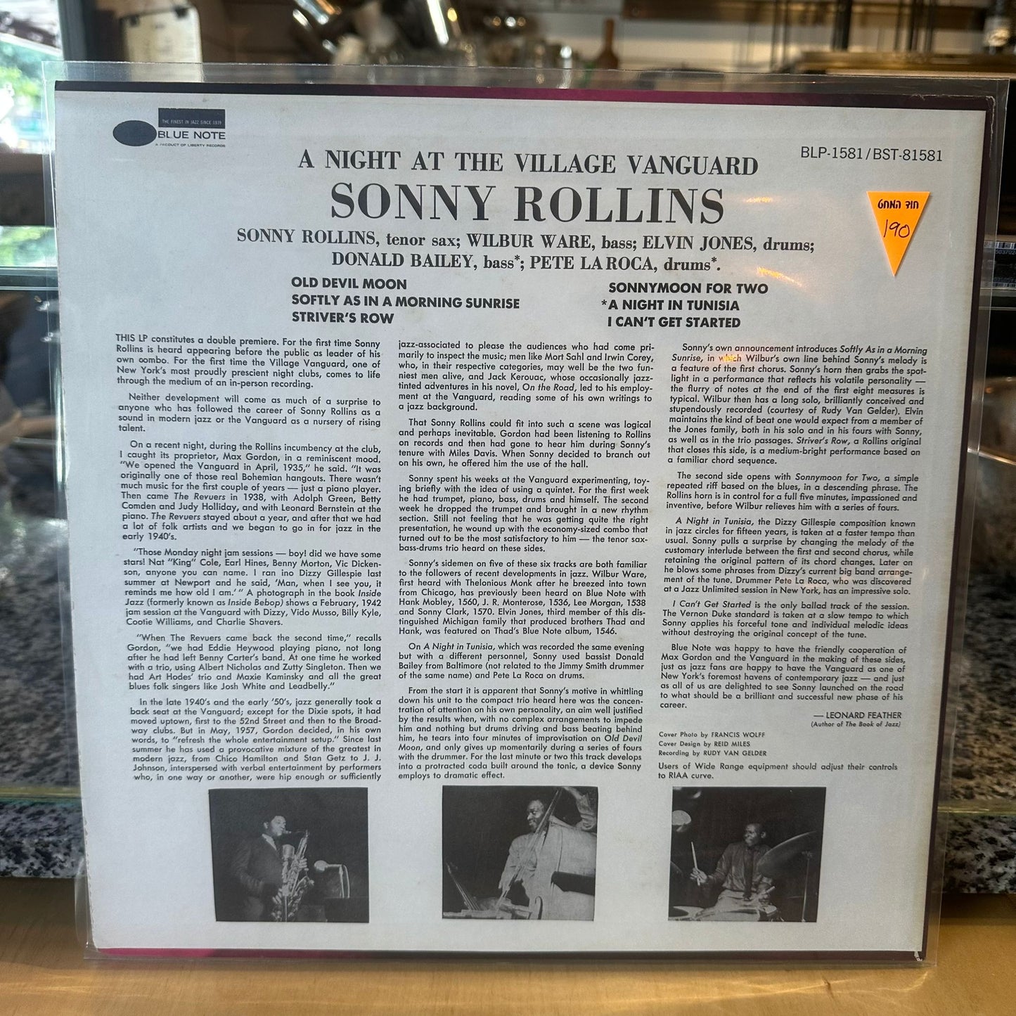 Sonny Rollins - A Night At The Village Vanguard