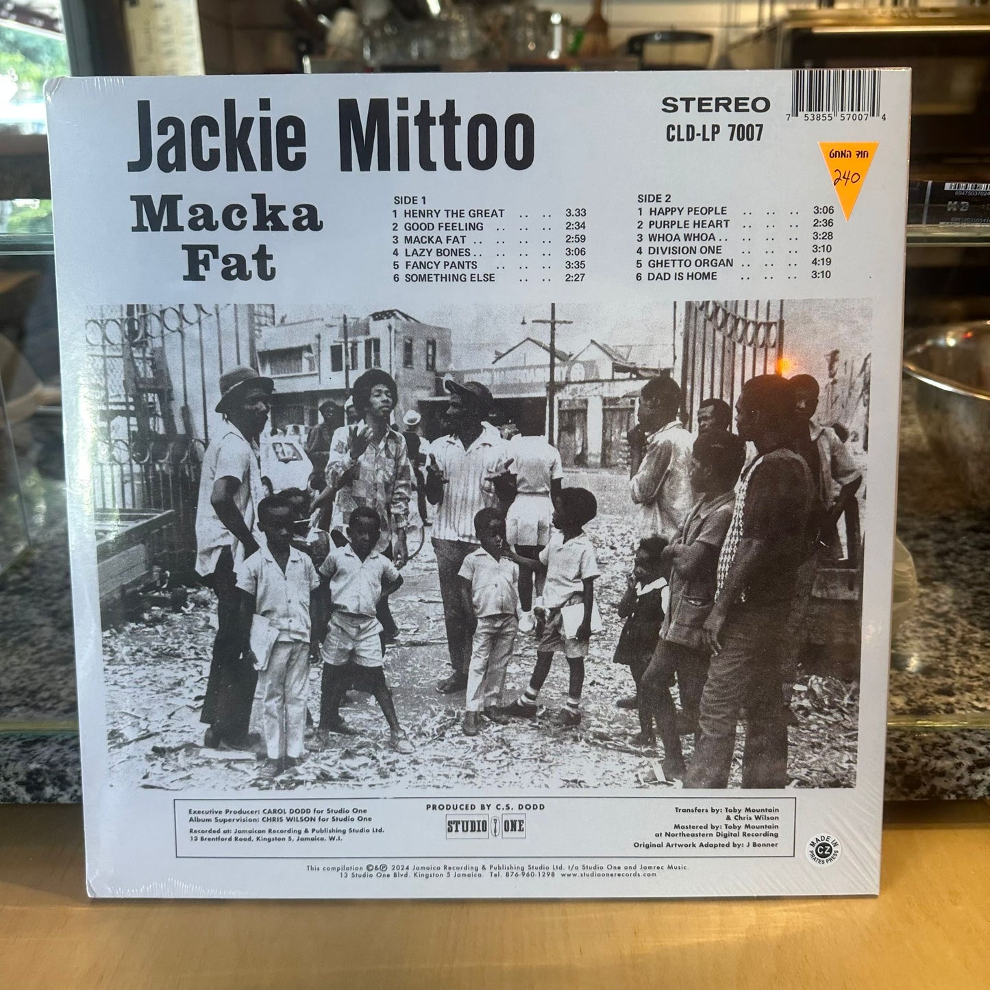Jackie Mittoo - Macka Fat