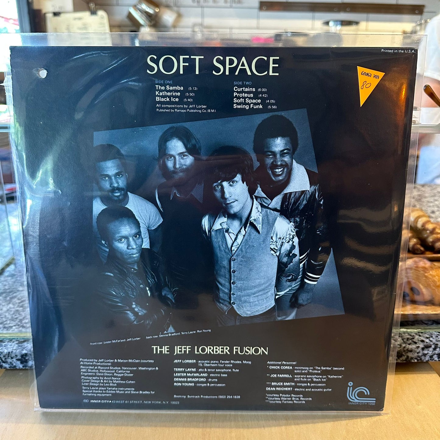 The Jeff Lorber Fusion Guest Artists: Chick Corea & Joe Farrell - Soft Space