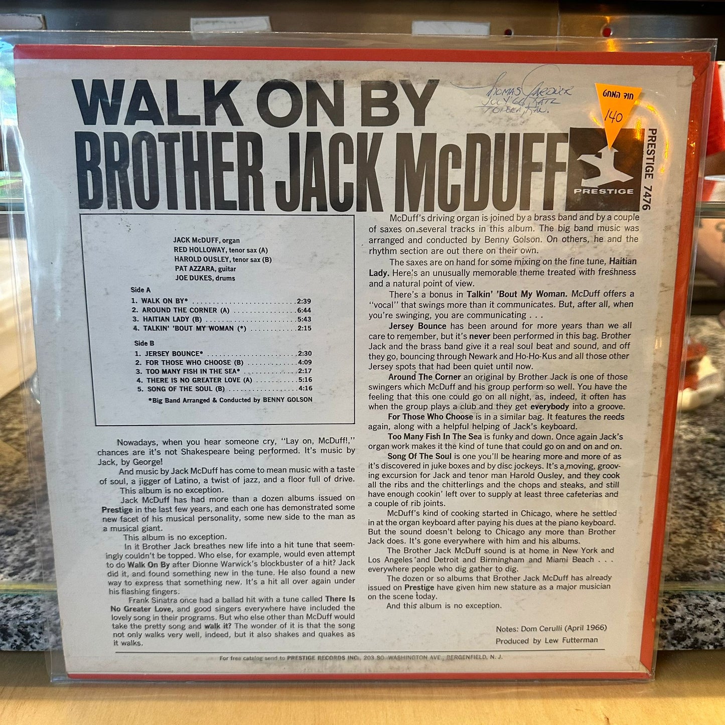 Brother Jack McDuff - Walk On By