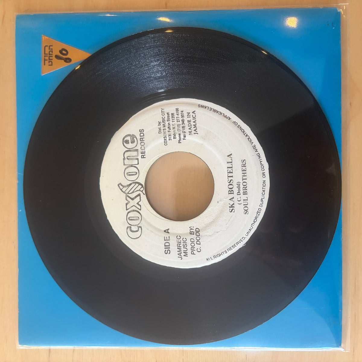Soul Brothers / Lord Creator With Joe Williams Band - Ska Bostella / Second Hand Piano 7"