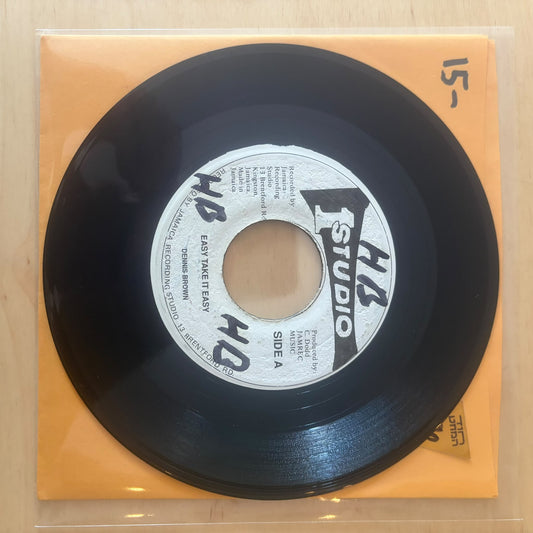 Dennis Brown - Easy Take It Easy 7"