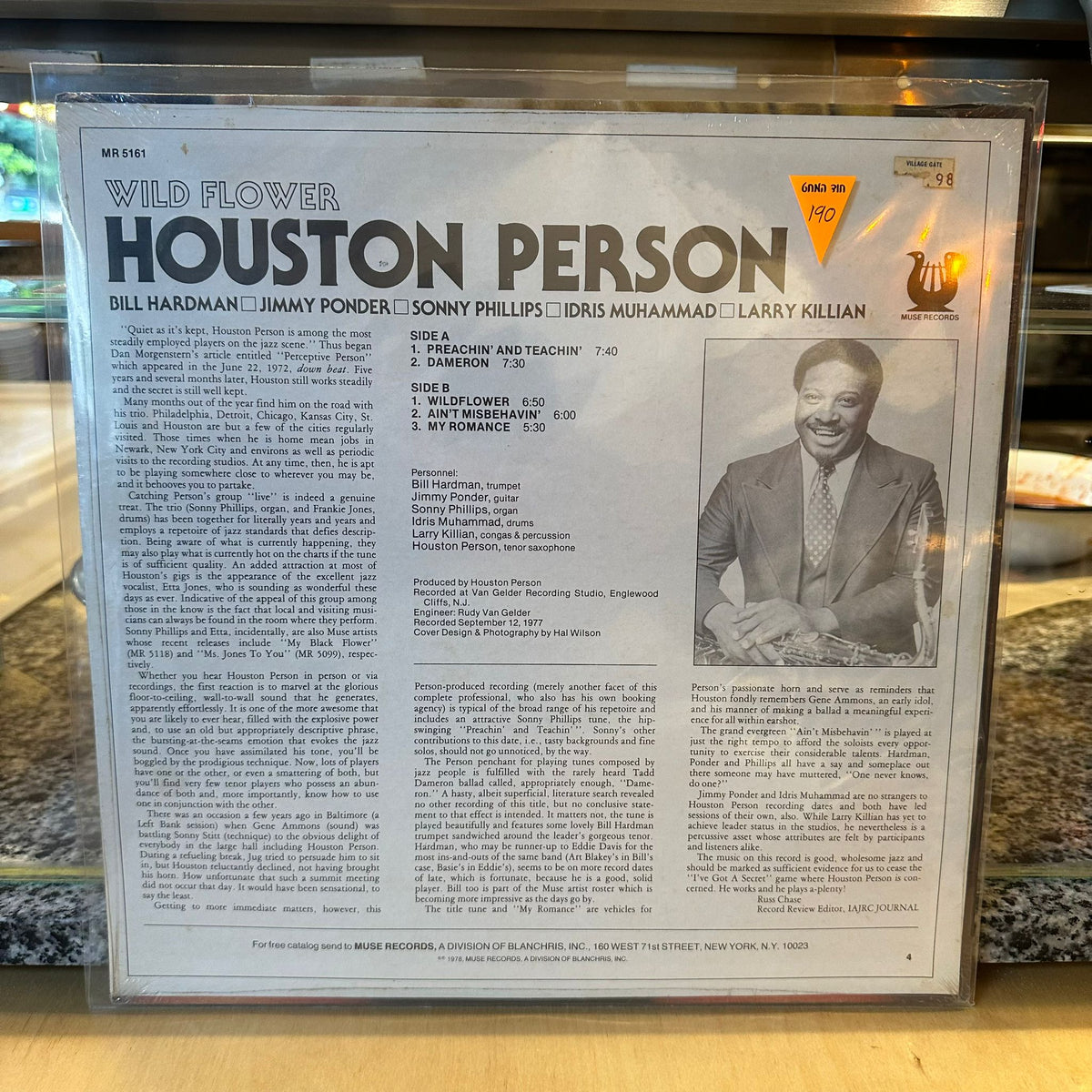 Houston Person - Wild Flower