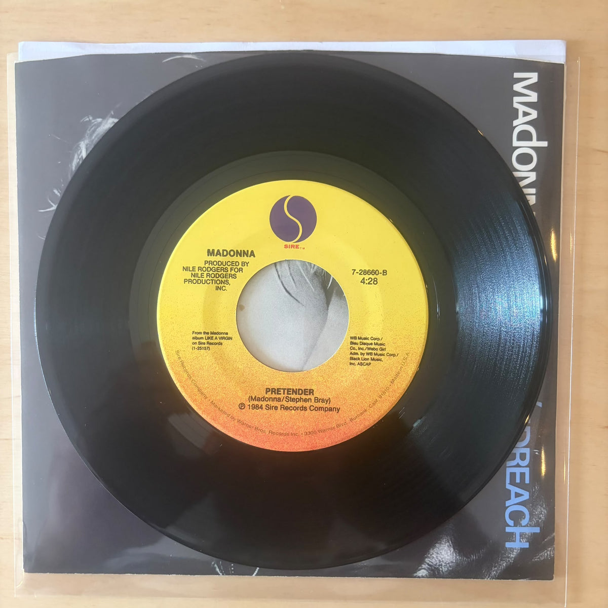 Madonna - Papa Don't Preach 7"