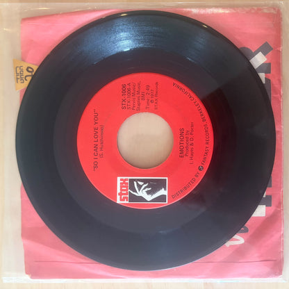 The Emotions - So I Can Love You / The Best Part Of A Love Affair 7״